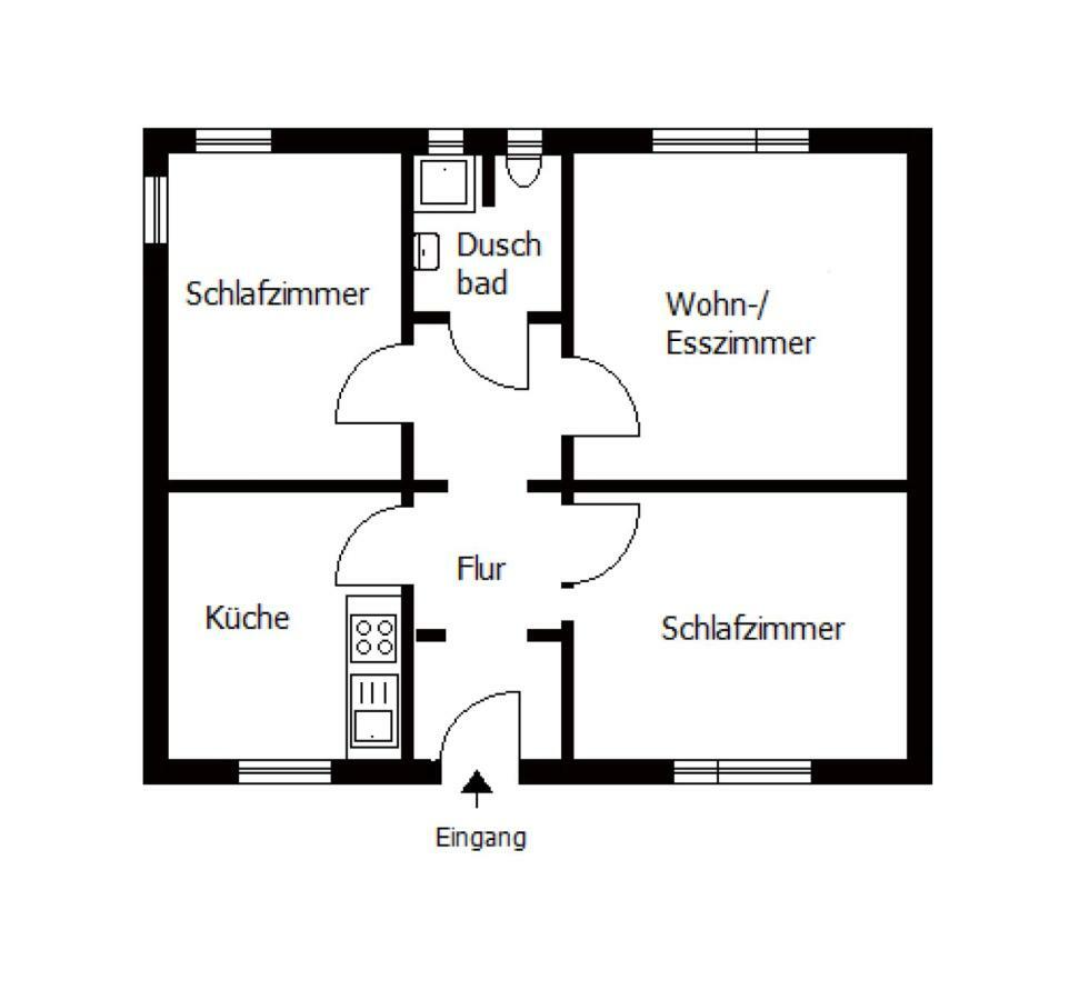Ankerplatz Villa Westerronfeld Exteriör bild